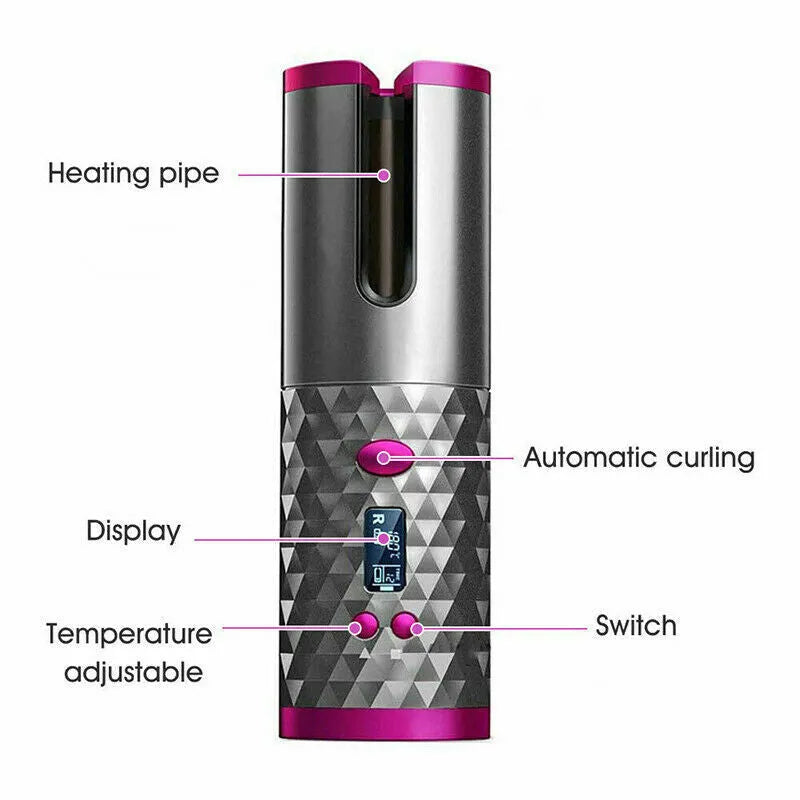 SpinCurl Cordless Auto Curler