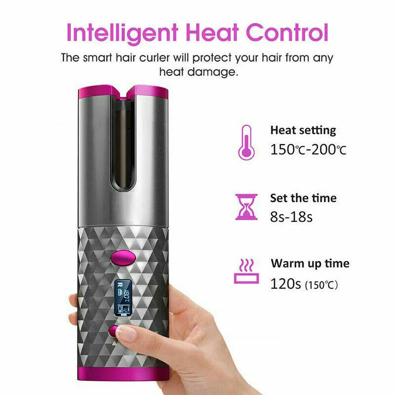 SpinCurl Cordless Auto Curler
